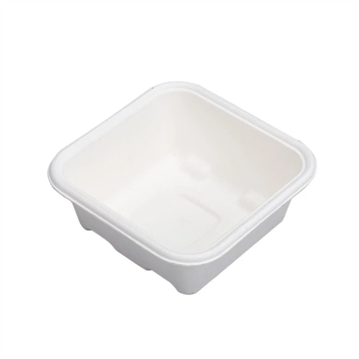 Molded Pulp Salad Bowl Tray
